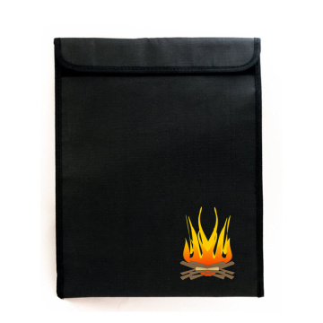 Silicone Coated Fire Resistant Fireproof Document Bags